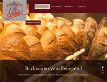 Tablet Screenshot of cafe-flesch.de